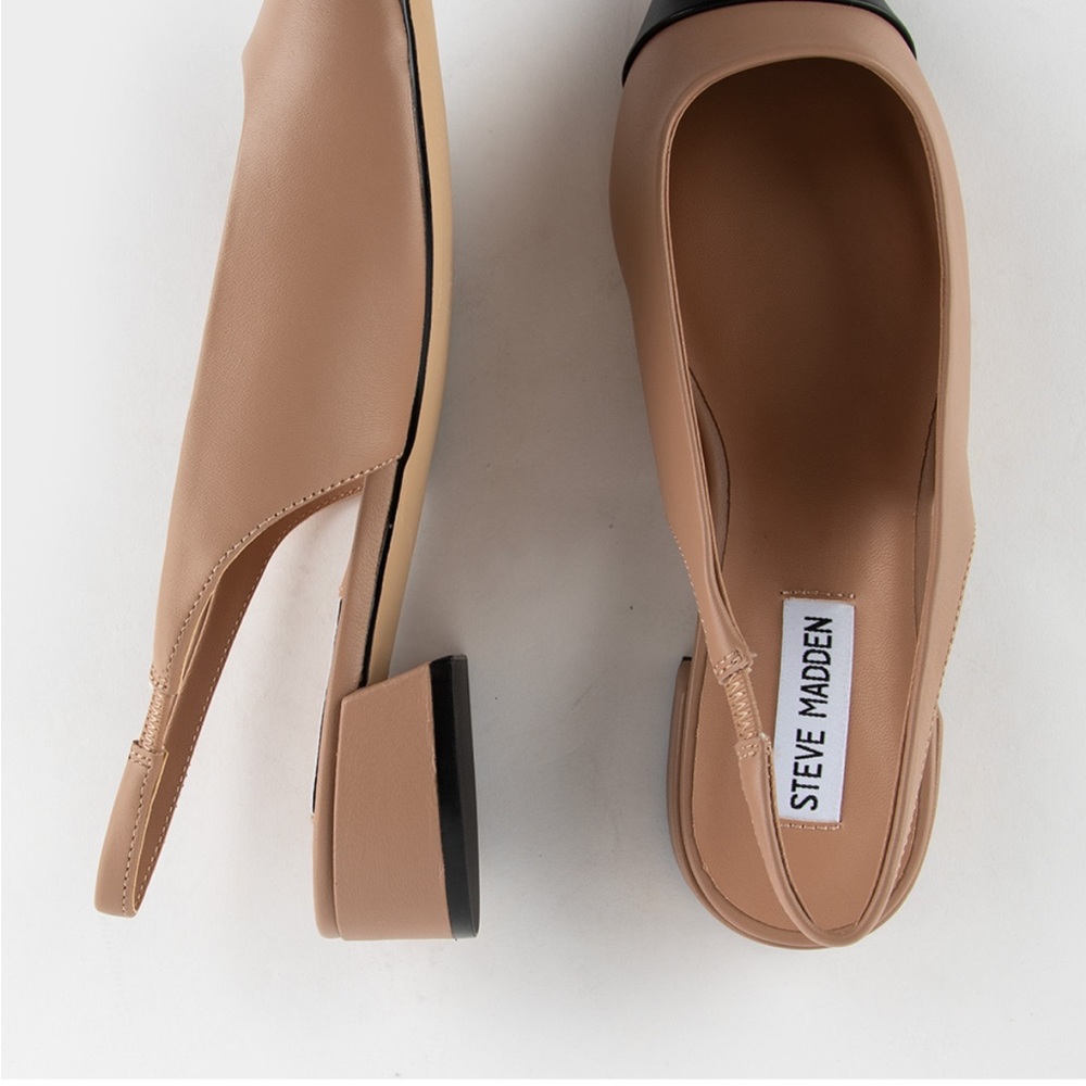 Steve Madden Tan Flats Sleek Minimalist Design